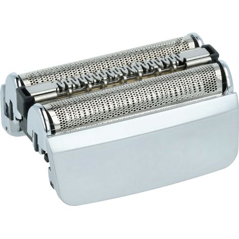 vhbw Ersatz-Scherkopf kompatibel mit Braun Series 8 Elektrorasierer, Silber