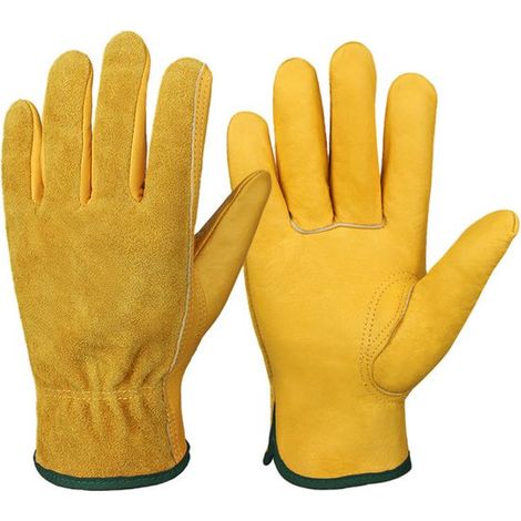 Guantes de jardinería，Ancho de la palma: 8,5-9,5 cm，Circunferencia de la palma: 20-21 cm，Largo: 19 cm，Resistentes a la abrasión (1/5)