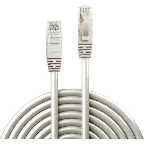 LINDY Patchkabel Cat6 U/UTP grau 2.00m (48003) (1/2)
