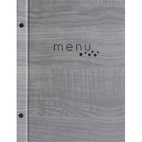 Lacor 28540 Edgar Collection - Copertina per menù, colore: Grigio (1/2)