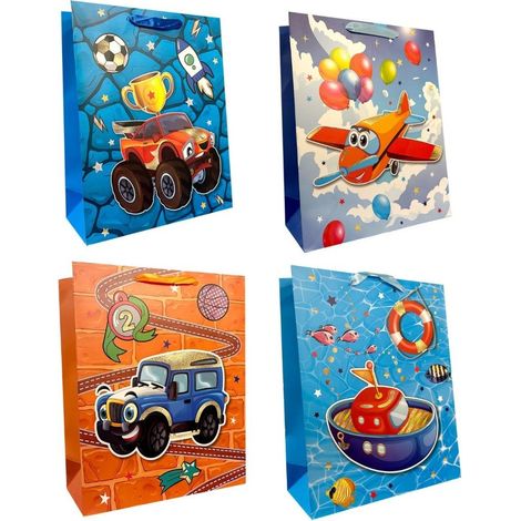 Bolsa de regalo infantil S Cars mix