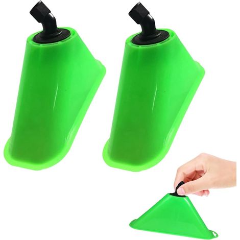Juego de 2 piezas: Parabrisas para pulverizador motorizado – Plástico – Verde (1/5)