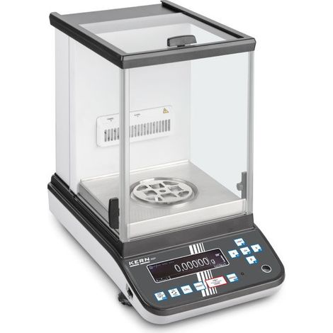 Kern - Balance d'analyse premium à plage double 102 - 220 g lecture 0,01 - 0,1 mg - ABP 200-5DM