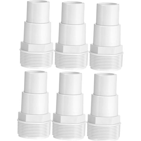 6stücke Pool Pumpenadapter Robuste Und Langlebige Verbindung
