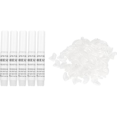 100 Protections Douces pour Griffes de Chat - Capuchons Anti-Rayures pour Chiens et Chats, Blanc (Lot Sécurisé) (1/5)