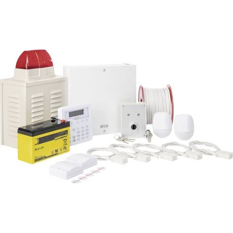 ABUS AZAA10200 Terxon SX Kit sistema d'allarme Zone allarme 8 con fili, 1 zona sabotaggio (1/2)