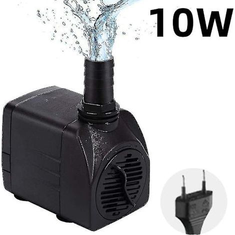 Tauchpumpe, Wasserpumpe mit Springbrunnenfunktion, 10 W Leistung, 1,5 m Reichweite (1/5)