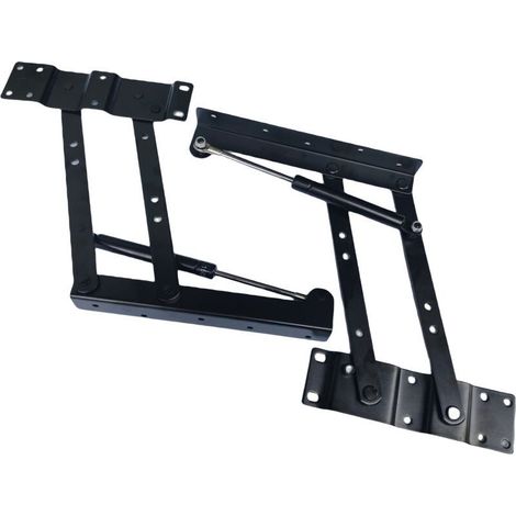 2 Pièces Ressorts pour Charnières de Meubles, Relevage Avec Ressort Charniere, Acier Laminé à Froid Charniere Relevable pour Table Basse, Table, Accessoire Lit Escamotable (1/4)