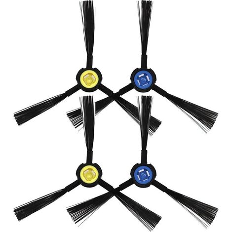 Spin Edge side brushes. Compatible with IMASS M1. Replacement accessory for robot vacuum cleaner. (Color: B)
