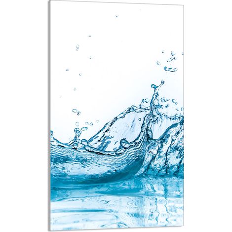 Glasschneidebrett 30x52 Wasser (1/5)