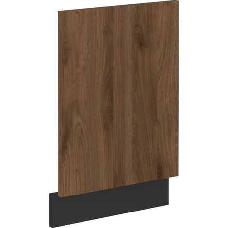 Frontblende für integrierten Geschirrspüler 45 cm Küche MONZA Okapi Nußbaum matt (1/4)