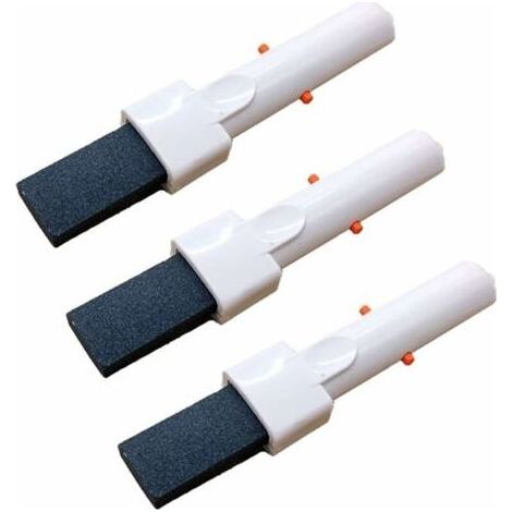 Détachant pour piscine - Pierre ponce - Élimination des taches de rouille avec poignée EZ-Clip - Outil de nettoyage pour piscine et spa（3pcs，21X4.5X3.5cm） (1/5)