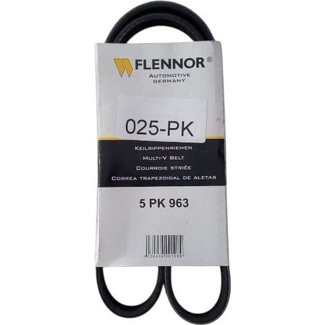 5pk963 cinghia poly-v alternatore servizi marca flennor (1/5)