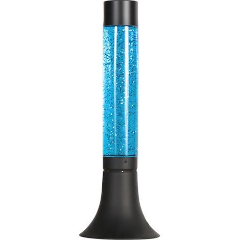 Mexlite - tischlampe - Volcan - blau schwarz - kunststoff metall