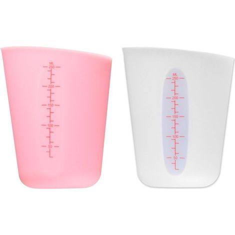 Flexibles Silikon-Messbecher-Set, geeignet für Epoxidharz, Butter usw., 250 ml