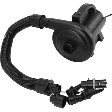 Pompe à air électrique 500 W pour gonfler et dégonfler les matelas gonflables de piscine et les tapis de yoga (UE 220 V-240 V). (1/5)