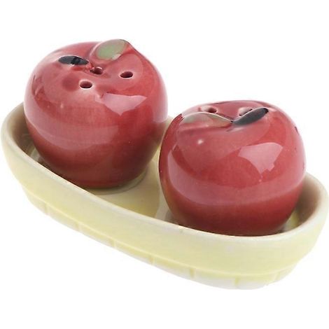 1 Paar Apfel-Keramik-Salz- und Pfefferstreuer-Set, Gewürzflasche, Hochzeitsfeier