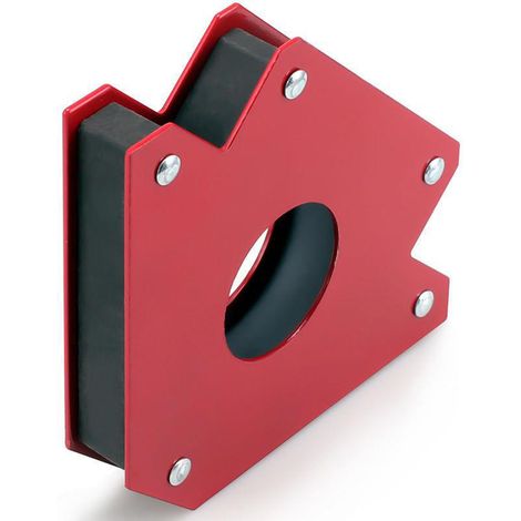 Lot de 4 supports de soudage magnétiques, aimants puissants en flèche, outils de construction multi-angles, taille M, capacité 50 livres (1/5)
