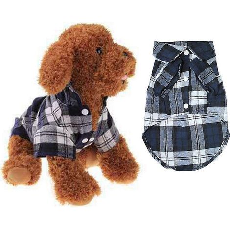 Ropa para perros, abrigo informal para mascotas, botones para mascotas. (1/5)