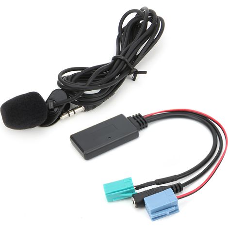 Câble AUX Bluetooth 5.0, adaptateur 6 broches 8 broches avec remplacement de microphone pour Clio/Espace/Kangoo (1/5)