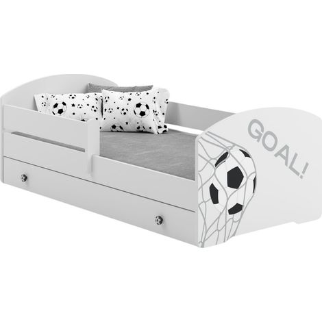 Letto per bambini LUK con cassetto e sponda 140x70 GOL (1/5)