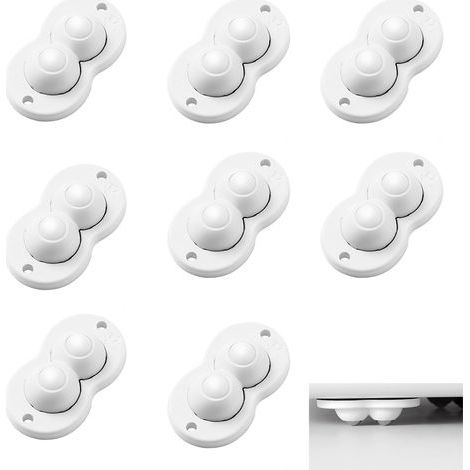 Mini-Selbstkleberollen, Mini-Möbelrollen, kleine Möbelrollen, Universalrollen (1/5)