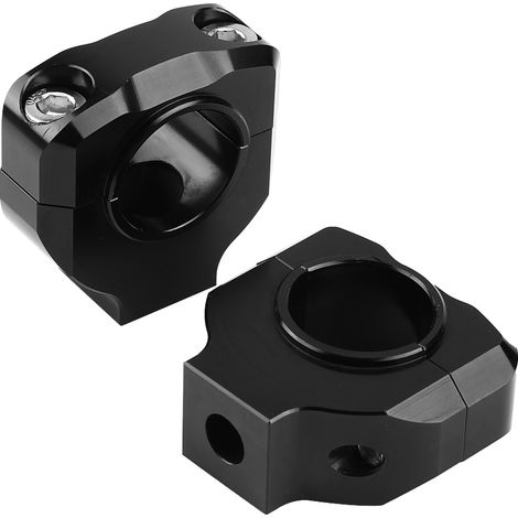 Clip de fixation universel en alliage d'aluminium pour main courante de moto, rehausseur de main courante 28 mm (1/5)