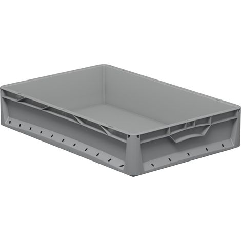Eurobox 60x40x12 cm gris 22 l