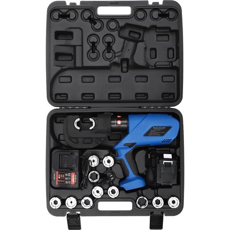 Outil de sertissage hydraulique, batterie rechargeable, haute force de sertissage, Couleur Naturelle (1/5)
