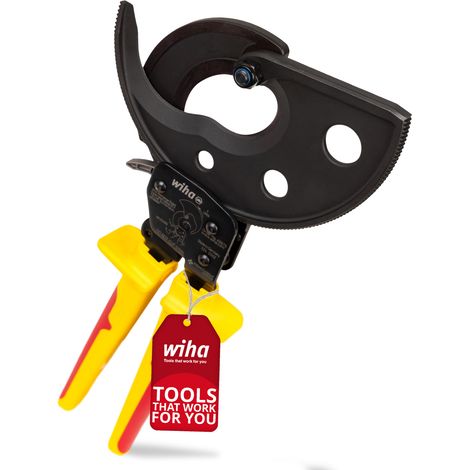 Wiha tagliacavi elettrico fino a 500 mm² con principio a cricchetto 300 mm, 12" (46675)