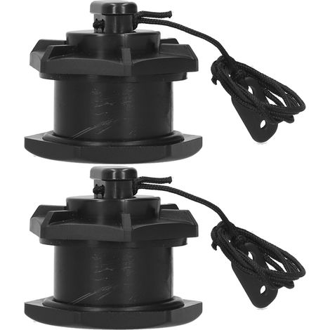 Valve de Vidange PVC Hexagonale pour Bateau Gonflable, Kayak, Canoë et Bateaux de Plaisance