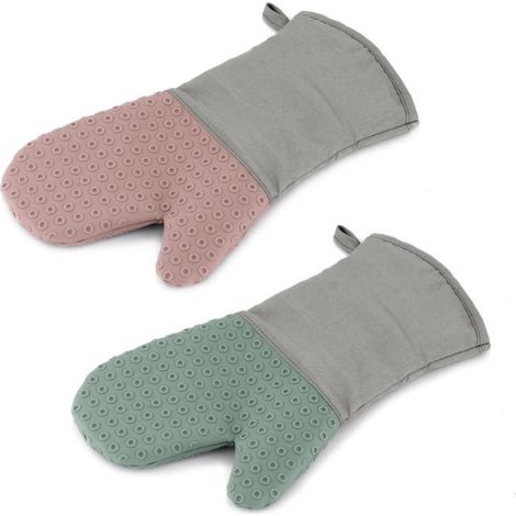 1 Pezzo Guanto Presina da Cucina in Silicone 2 Colori (1/2)