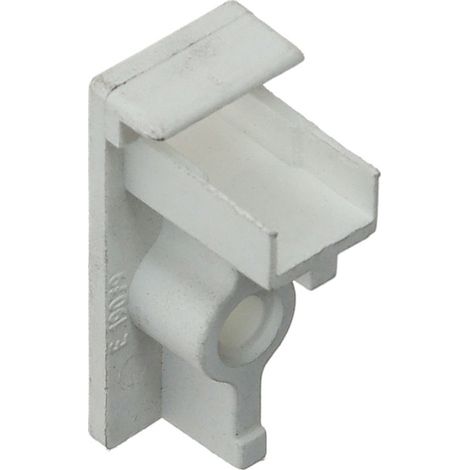 Guide haut FERCO E-19079-00-0-7 - Guide supérieur L en plastique mat adaptable (1/2)