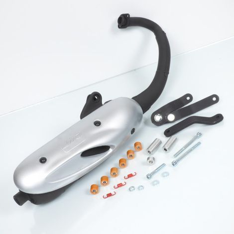 Auspuff SITO für Roller Piaggio 50 ZIP 2T AC 2009 bis 2015 Neu (1/4)