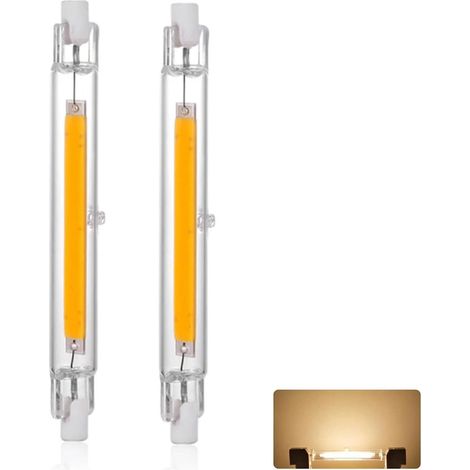 Ampoule Led R7S 118 mm - 30 W - 3000 K - Angle De Diffusion 360° - Pour Éclairage Intérieur Et Extérieur - Lot De 1 (1/5)