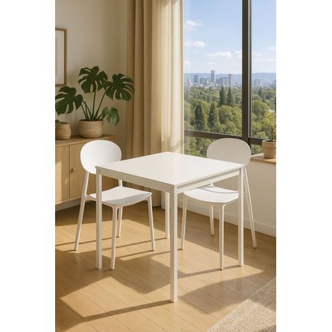 Mesas - Mesa Comedor Dino 75cm - Blanco