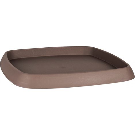 Untersetzer Taupe 17,5x17,5x1,5 cm
