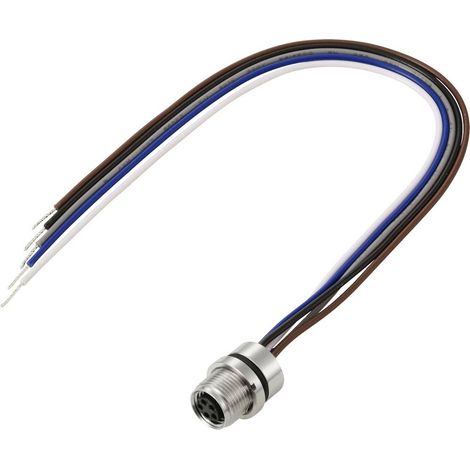 TRU COMPONENTS TC-13751916 Câble de raccordement M8 x 1, M10 x 0.75 femelle, droit 0.2 m Nombre de pôles: 5 1 pc(s) (1/3)