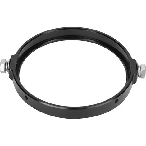 Support de phare rond universel en alliage d'aluminium de 5,75 pouces pour moto (noir) (1/5)