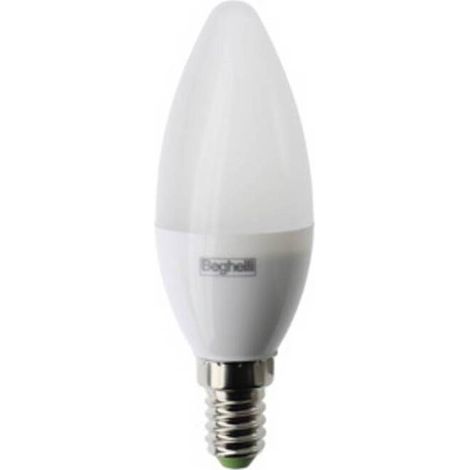 10 x BEGHELLI LED OLIVA E14  7W 58077 NAT 4000K SUPER