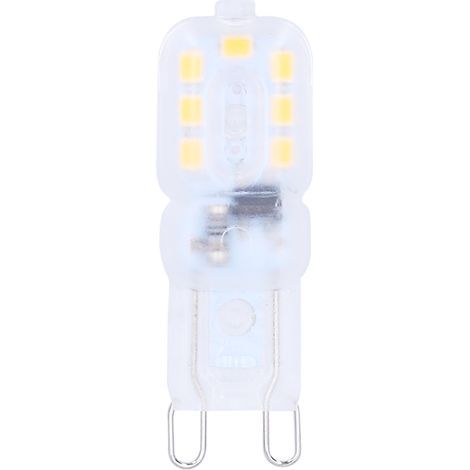 Ampoule LED G9 700lm dimmable 2835SMD, lumière chaude 220V, source lumineuse à picots bipolaires. (1/5)