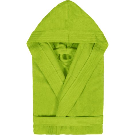 Peignoir adulte à capuche COOL en velours XL