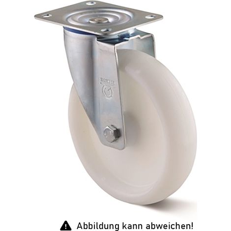 Rollcart Polyamid -Lenkrolle Ø80x35mm 150kg Tragkraft