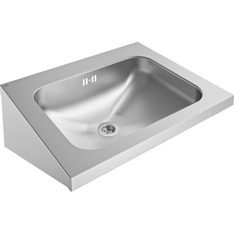 KWC Anima Einzelwaschtisch für Wandmontage 500x200x402mm CNS