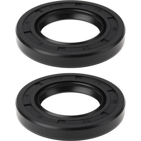 2x Bagues D'étanchéité D'arbre Type TC 30 X 52 X 7 Mm pour La Protection de L'arbre Empêchant La Pénétration de Poussière (1/5)