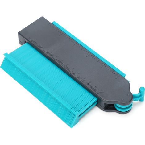 Jauge de contour autobloquante de 5 pouces pour formes irrégulières, outil de mesure, règle de profilage pour le travail du bois (1/5)