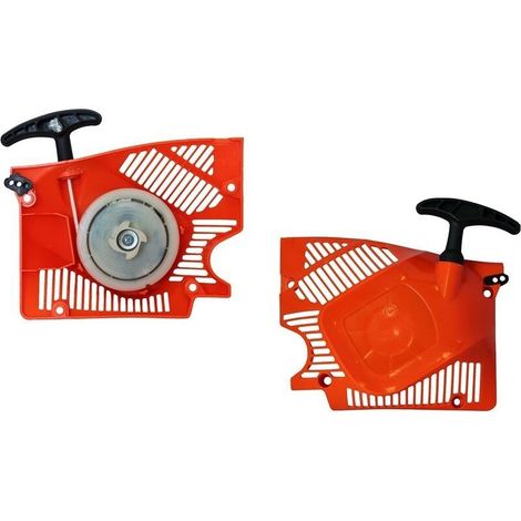 Ymyny – Lanceur pour tronçonneuse 62 cm3 – Compatible avec GT Garden – Couleur orange pour identification rapide – Moteur thermique puissant