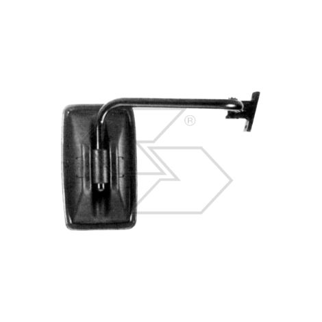Rétroviseur droit pour tracteur agricole BREDA 230x140mm