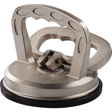 Ventouse de levage capacité de charge 40 kg D. tête 123 mm 1 tête aluminium PROMAT