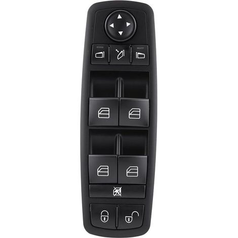 Interruttore alzacristalli elettrico, 1698206710 interruttore di controllo principale alzacristalli, alimentatore, interruttore a pulsante per W169 Classe A W245 (1/5)